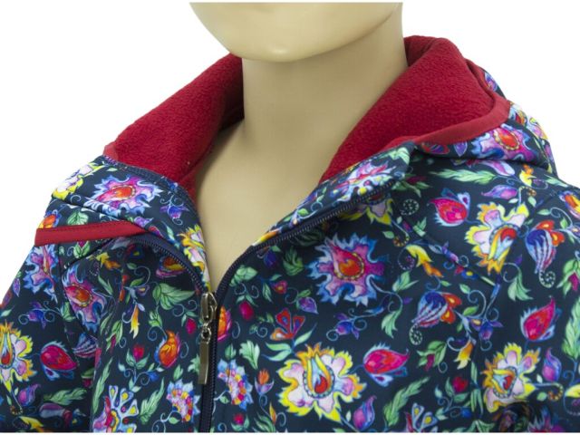 Fantom Dětský softshellový kabát divotvorná kytka