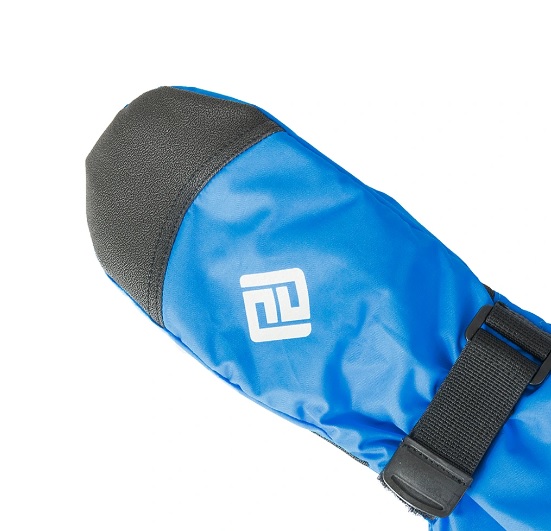 PIDILIDI Palcové prodloužené rukavice do gumy - tmavší modré