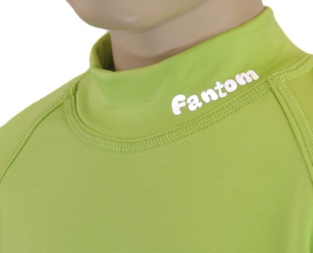 Fantom Funkční triko s počesem a stojáčkem, zelené jablko