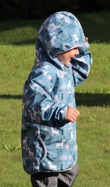 Fantom Dětská softshellová bunda s jelínky