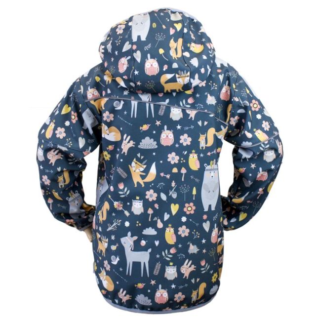 Fantom Dětská softshellová bunda se zvířátky