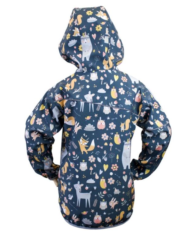 Fantom Dětská softshellová bunda se zvířátky