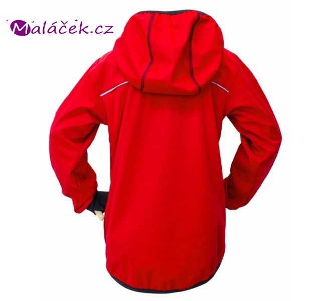 Fantom Dětská letní softshellová bunda - 18.000mm, 12.000g/m, červená