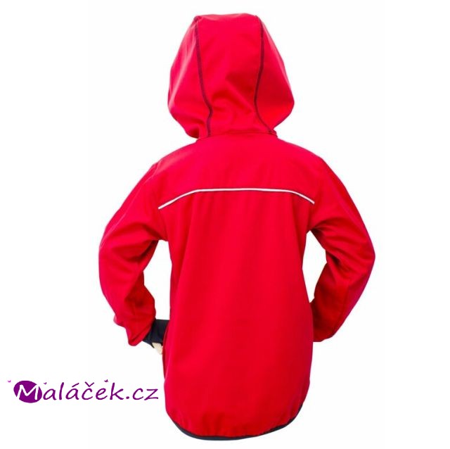 Fantom Dětská letní softshellová bunda - 18.000mm, 12.000g/m, červená