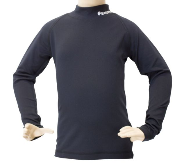 Fantom Funkční triko s počesem a stojáčkem, černé