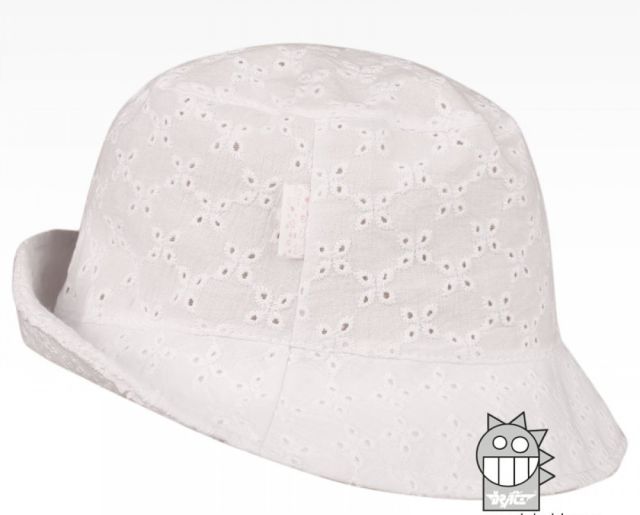 Dráče Dětský letní klobouk Madeira vzor 13 bílá