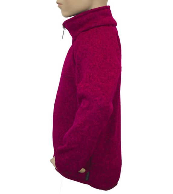 Fantom Dětský celopropínací sportovní svetr červený