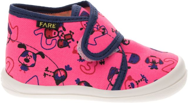 FARE Dětské bačkůrky na suchý zip 4012447 VEL. 19 VÝPRODEJ