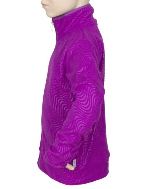 Fantom Mikina fleece orchidej s otvorem pro palec