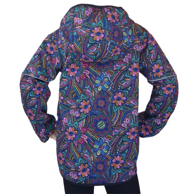 Fantom Dětská softshellová bunda barevné kytky