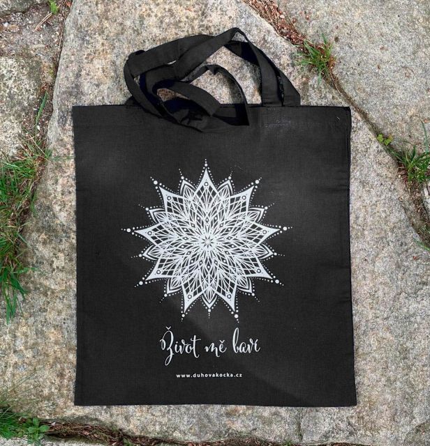 Lucie Ernestová Ekotaška Život mě baví - černá