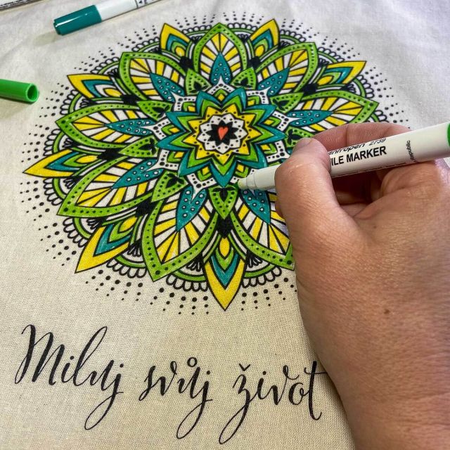 Lucie Ernestová Ekotaška Mandala - Miluj svůj život