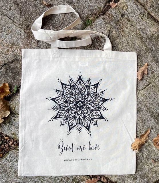 Lucie Ernestová Ekotaška Mandala - Život mě baví v dárkovém balení