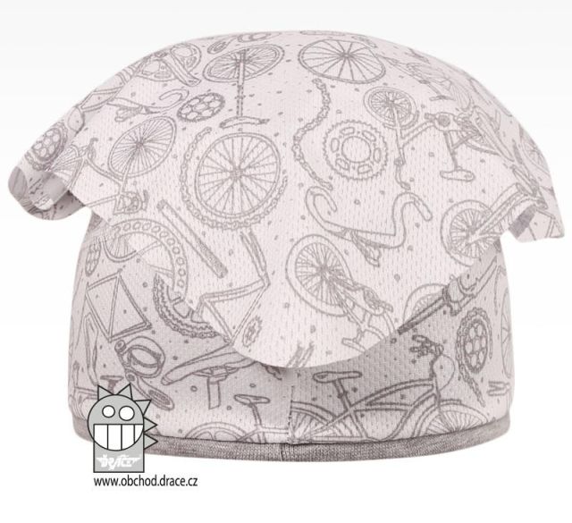 Funkční lehoučký šátek Emily na jaro a léto - vzor 11, světlá, kola