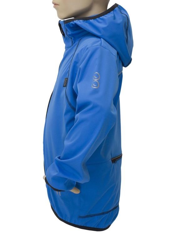 Fantom Dětská letní softshellová bunda - 18.000mm, 12.000g/m, tyrkysová