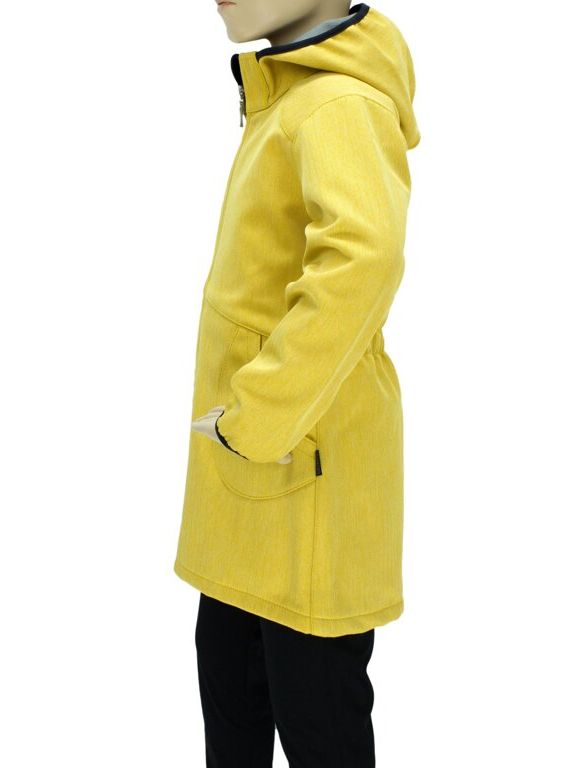 Fantom Dětský softshellový kabát hořčicový