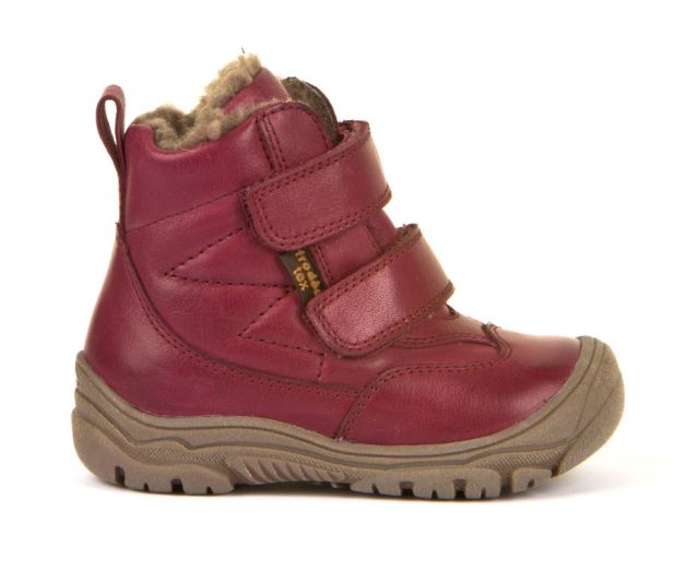 Froddo LINZ WOOL TEX BABY zimní obuv G2110104-4, bordó VEL. 24 - VÝPRODEJ