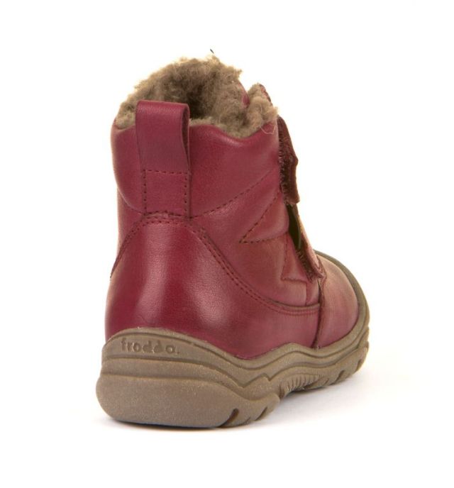 Froddo LINZ WOOL TEX BABY zimní obuv G2110104-4, bordó VEL. 24 - VÝPRODEJ