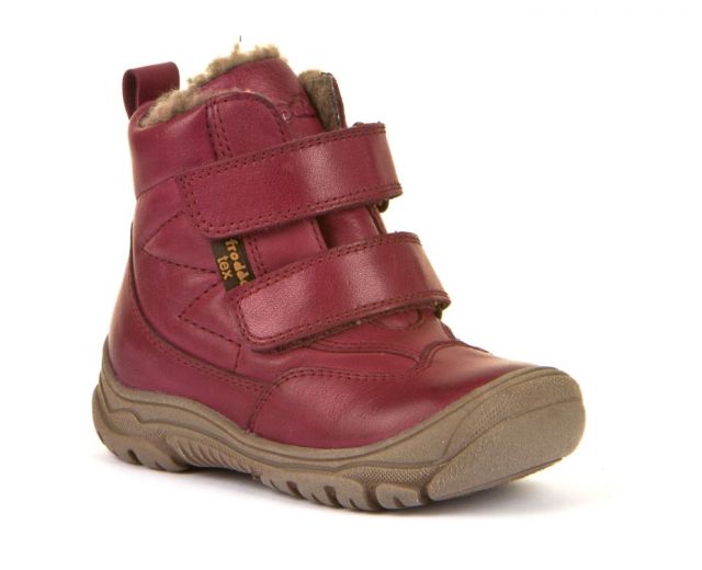 Froddo LINZ WOOL TEX BABY zimní obuv G2110104-4, bordó VEL. 24 - VÝPRODEJ
