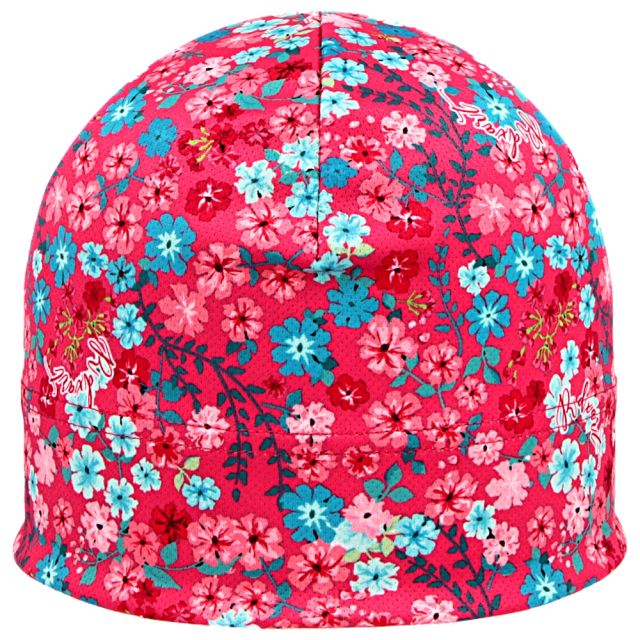 RDX Funkční čepice Kytičky růžová