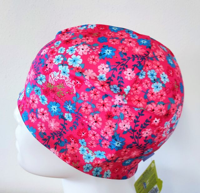 RDX Funkční čepice Kytičky růžová