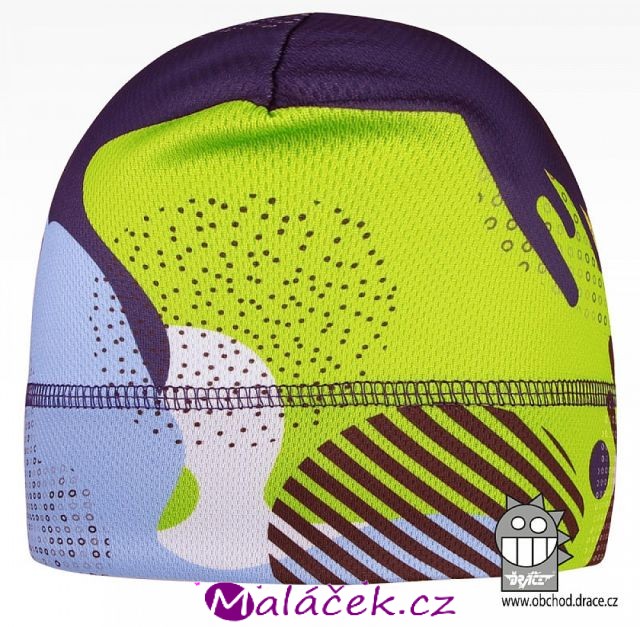 Dráče Čepice Bruno vzor 017, zeleno-modro-černá