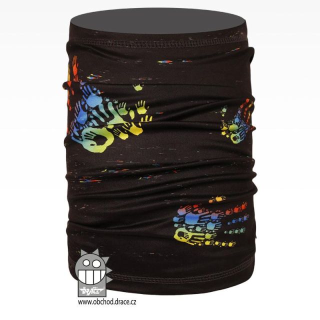 Čepice Bruno - vzor 81 - čepice pro období jaro, podzim (černá, ruce)