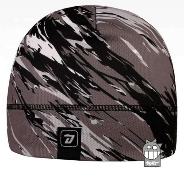 Dráče Čepice Bruno vzor 038 - nový vzor, černo-šedo-bílá