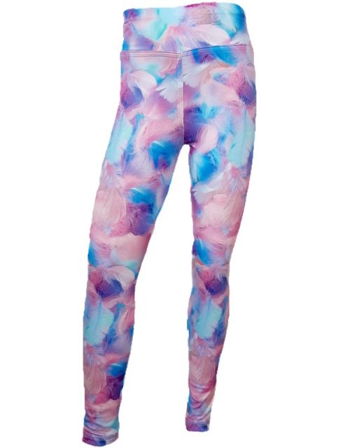 Fantom dětské legíny z mléčného hedvábí - peříčka