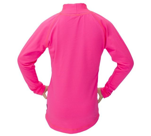 Fantom Funkční triko s počesem a stojáčkem, neon růžové