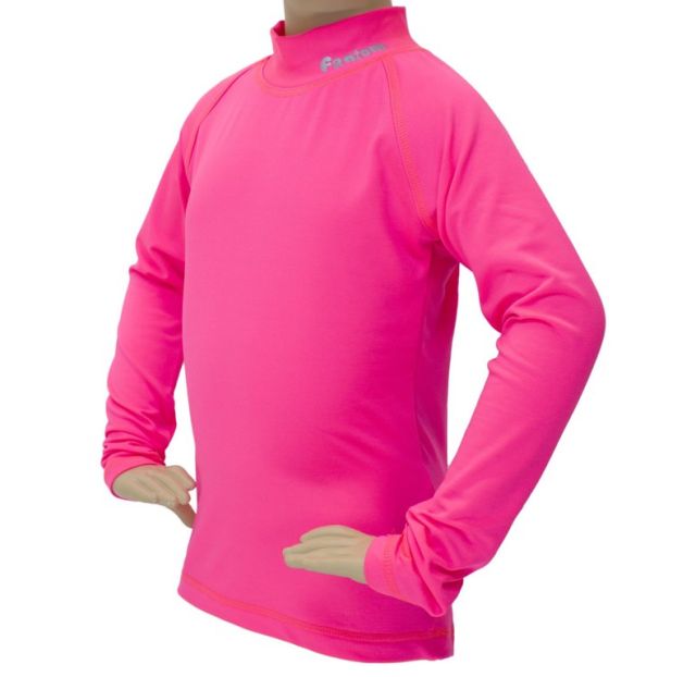 Fantom Funkční triko s počesem a stojáčkem, neon růžové