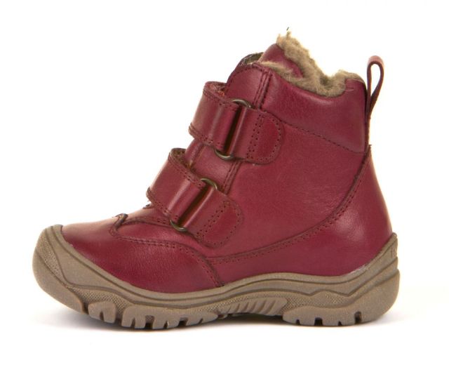Froddo LINZ WOOL TEX BABY zimní obuv G2110104-4, bordó VEL. 24 - VÝPRODEJ