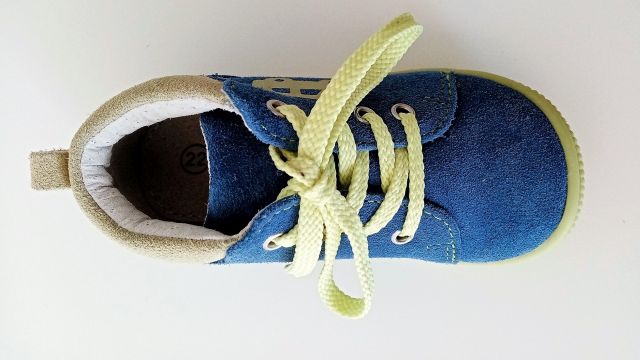 Protetika celoroční kožená obuv BABY Green VEL. 19 - VÝPRODEJ