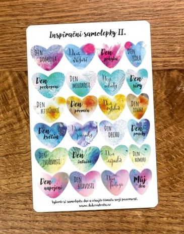 Lucie Ernestová Sada samolepek do diáře