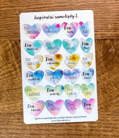 Lucie Ernestová Sada samolepek do diáře