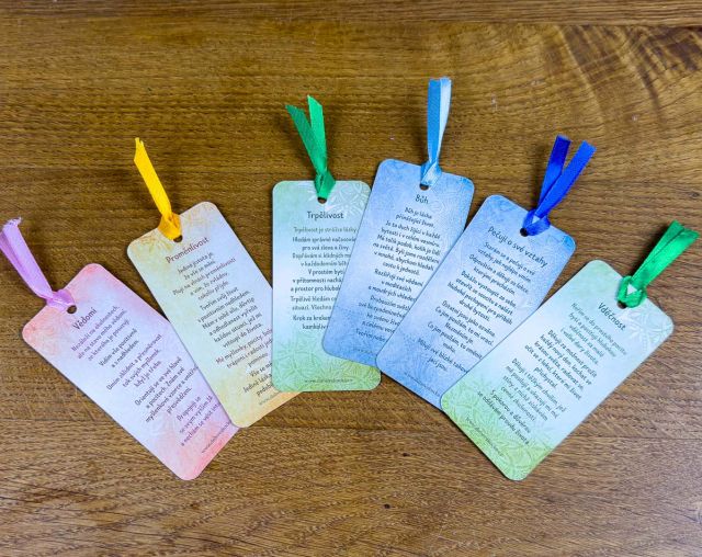 Lucie Ernestová Sada záložek s inspiračním textem č. 2