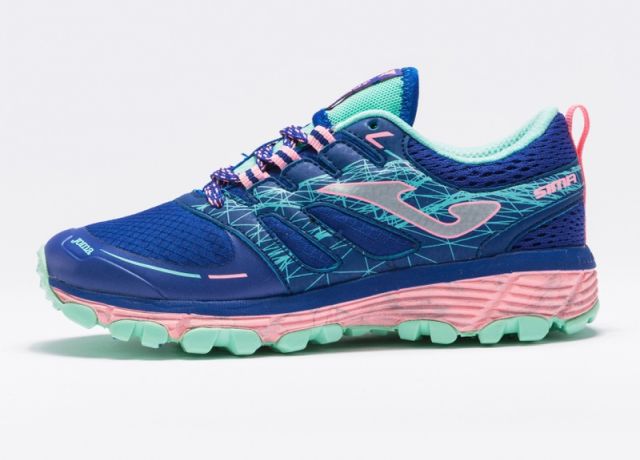 Joma Juniorská běžecká obuv SIMA JR 2133 modro/růžová VEL. 37