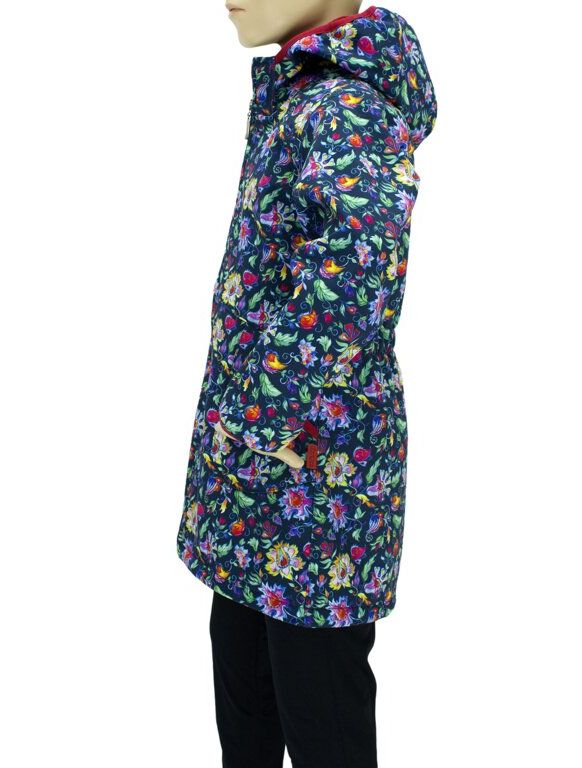 Fantom Dětský softshellový kabát divotvorná kytka