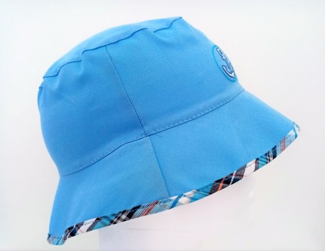 Dráče Letní klobouk Dráče Havana vzor 23 azurová