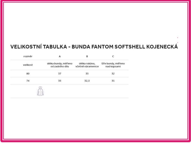 Fantom dětská kojenecká softshellová bunda spokojený lenochod, modrá
