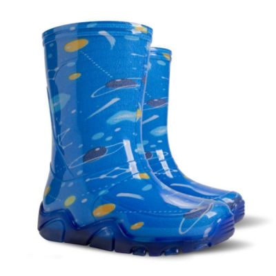 DEMAR gumáky, holínky STORMIC PRINT T (kosmos)