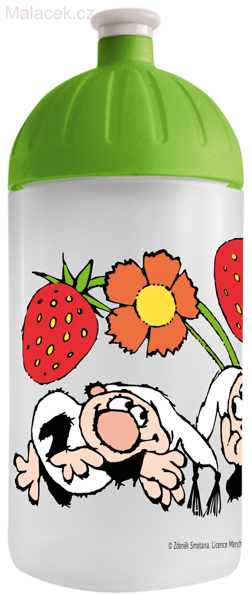 ZDRAVÝ BOX FreeWater - Křemílek a Vochomůrka SKATEBOARD (bílý/oranžiový)