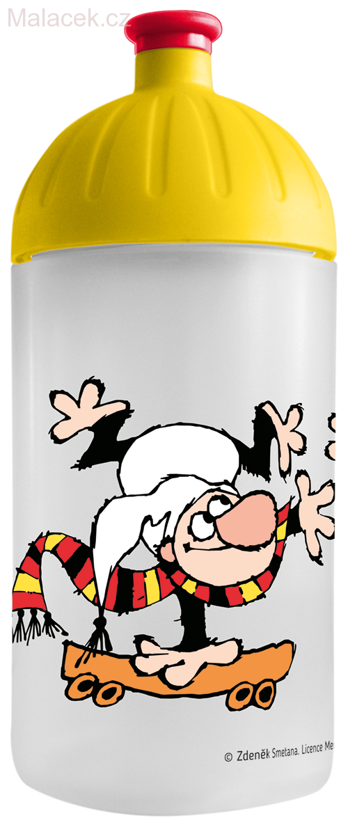 ZDRAVÝ BOX FreeWater - Křemílek a Vochomůrka SKATEBOARD (bílý/oranžiový)