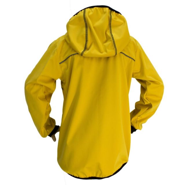 Fantom Dětská letní softshellová bunda - 18.000mm, 12.000g/m, okrová