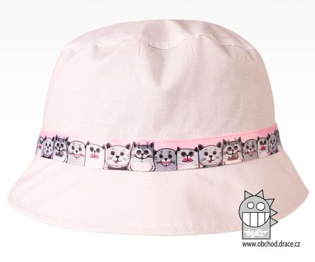 Letní klobouk Dráče Palermo (rostoucí) - vzor 05, kočičky