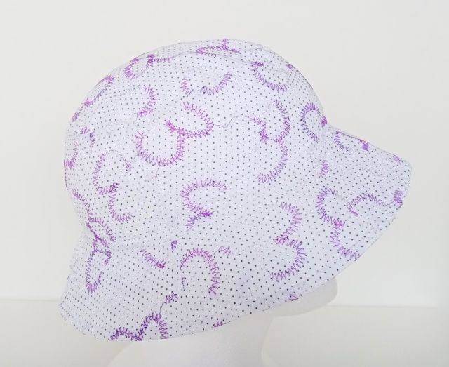 RDX letní klobouček květinky vzor 5