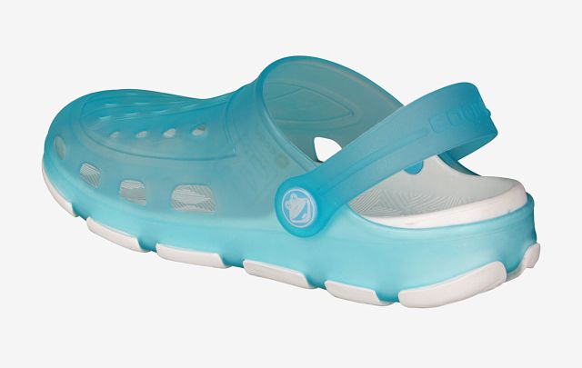 Coqui SANDÁLY JUMPER Fluo tyrkys/bílá