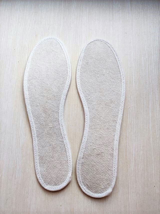 Obšité froté vložky od vel. 37 do vel. 42 - 100 % bavlna