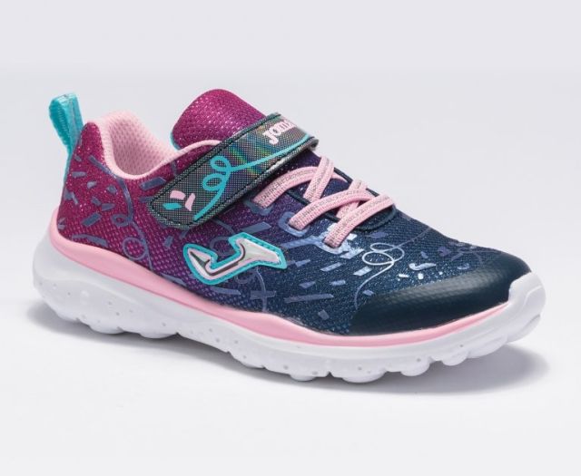 Joma dětská obuv BUTTERFLY JR 2103 modro-růžová VEL. 27, 28, 31, 32, 35