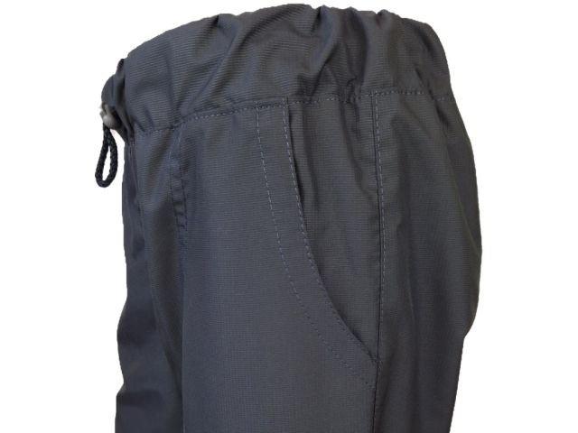 Fantom Dětské kalhoty OUTDOOROVÉ s bavlněnou podšívkou tmavě šedá
